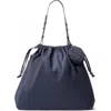 Mz Wallace Waverly Nylon Shoulder Bag In Sand
