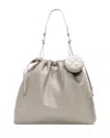 Mz Wallace Waverly Shoulder Bag In Gray