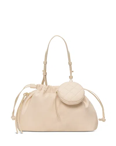 Mz Wallace Waverly Small Satchel In Neutral