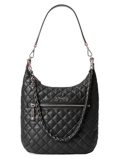 Mz Wallace Women's Crosby Sienna Quilted Shoulder Bag In Black