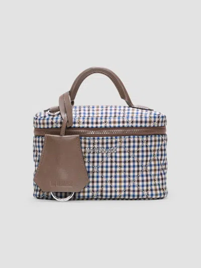 Mz Wallace Women's Daily Houndstooth Vanity Bag In Heritage Check