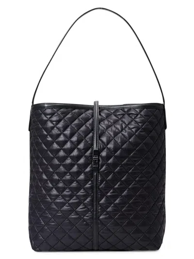 Mz Wallace Women's Large Astor Quilted Hobo Bag In Black