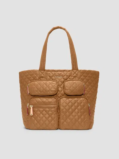 Mz Wallace Women's Metro Large Tote Bag In Cognac
