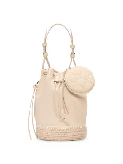 Mz Wallace Women's Waverly Espadrille Bucket Bag In Sand