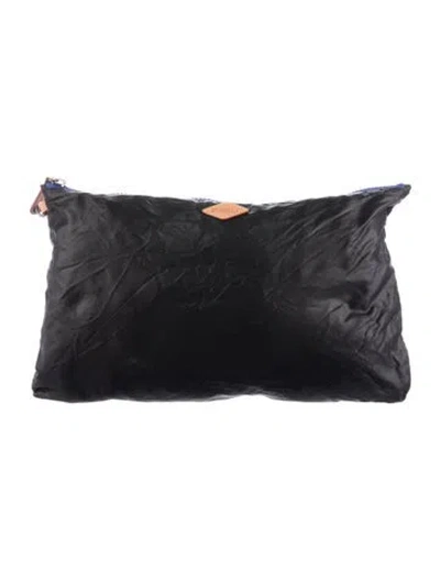 Pre-owned Mz Wallace Womens' Cosmetic Bag In Black