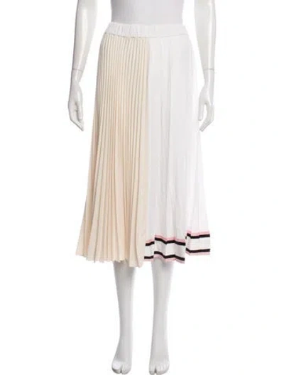Pre-owned N°21 Colorblock Pattern Midi Length Skirt In Multi