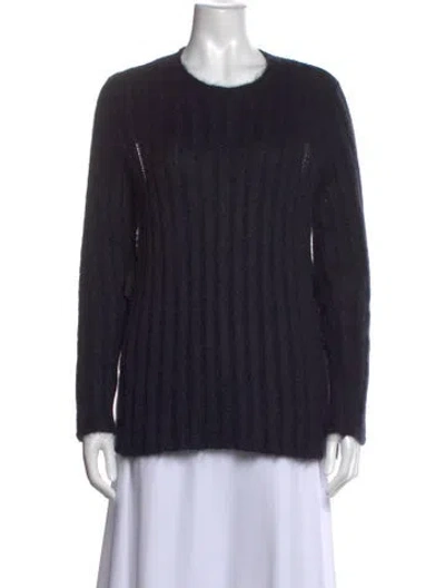 Pre-owned N°21 Crew Neck Sweater In Black