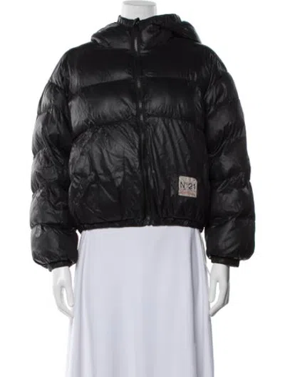 Pre-owned N°21 Down Jacket In Black