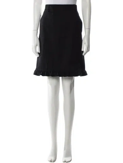 Pre-owned N°21 Knee-length Skirt In Black