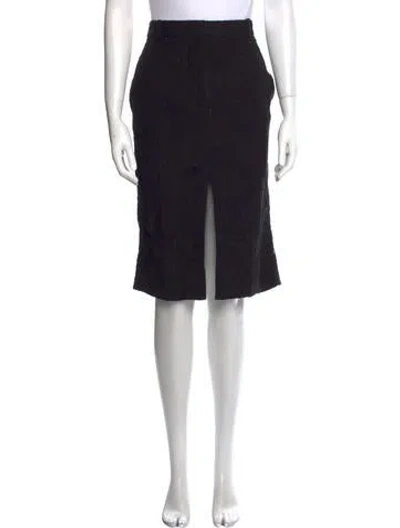Pre-owned N°21 Knee-length Skirt In Black