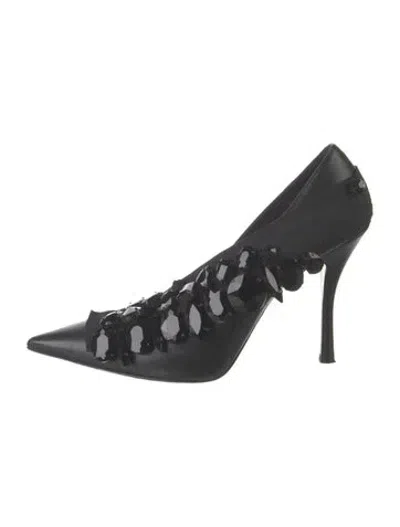 Pre-owned N°21 Leather Pumps In Black