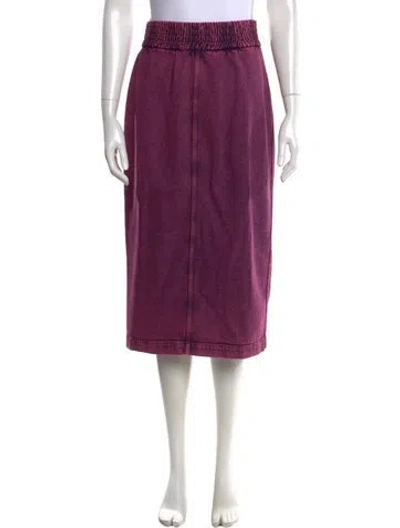 Pre-owned N°21 Midi Length Skirt In Pink