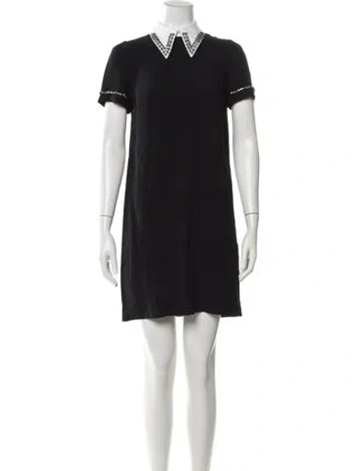 Pre-owned N°21 Mini Dress In Black