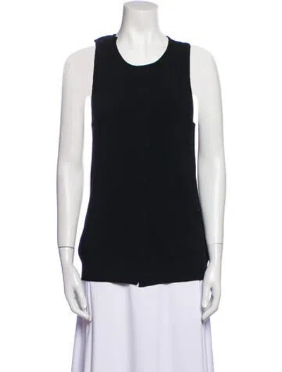 Pre-owned N°21 Scoop Neck Sweater In Black