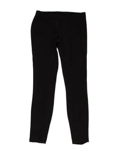 Pre-owned N°21 Skinny Leg Pants In Black