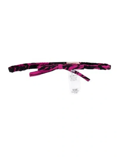Pre-owned N°21 Skinny Waist Belt In Multi