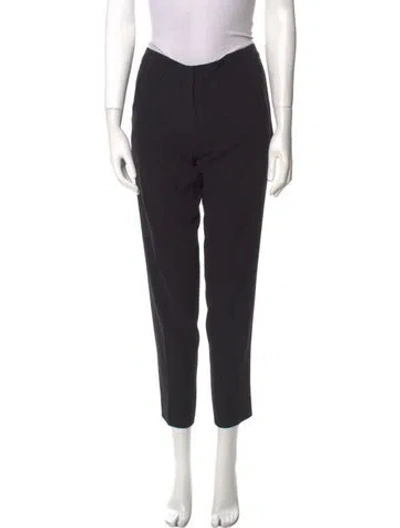 Pre-owned N°21 Straight Leg Pants In Black