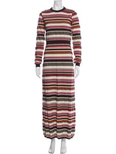 Pre-owned N°21 Striped Dress Set In Multicolor