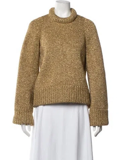 Pre-owned N°21 Turtleneck Sweater W/ Tags In Yellow