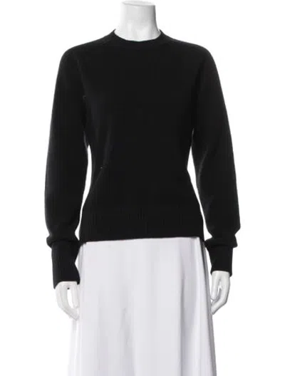 Pre-owned N°21 Virgin Wool Crew Neck Sweater In Black