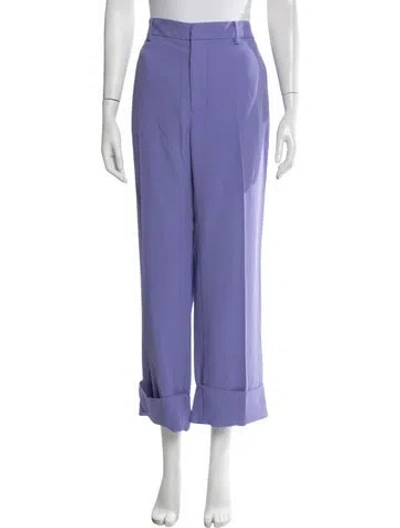 Pre-owned N°21 Wide Leg Pants In Purple