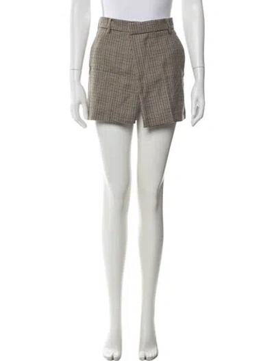 Pre-owned N°21 Wool Mini Skirt In Neutrals