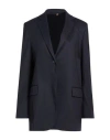 N 8 N_8 Woman Blazer Midnight Blue Size 8 Wool In Blue