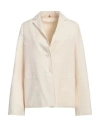 N 8 N_8 Woman Blazer Off White Size 8 Cotton In Off White