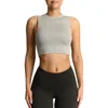 N By Naked Wardrobe Bare Crop Tank Top In Grey