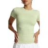 N By Naked Wardrobe Bare Short Sleeve Crew Top In Pastel Green