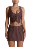 N By Naked Wardrobe Tailored Vest In Multi
