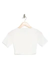 N By Naked Wardrobe X Bare Crop Top In White