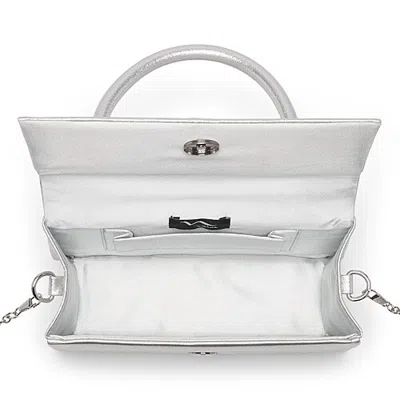 N By Nina M-coby Bag Charm In Silver
