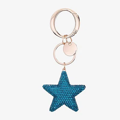 N By Nina Star Bag Charm In Blue