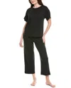 N Natori 2pc Soothe Pajama Set In Black