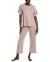 N Natori 2pc Soothe Pajama Set In Gray
