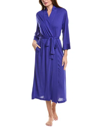 N Natori Congo Robe In Blue