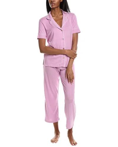 N Natori Oasis Pajama Pant Set In Pink