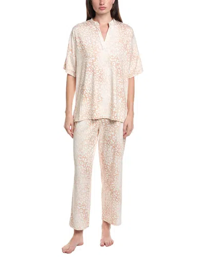 N Natori Pajama Pant Set In Neutral