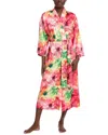 N Natori Radiance Satin Robe In Pink