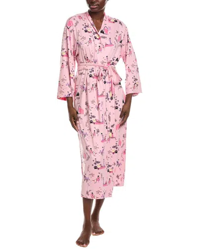 N Natori Robe In Pink