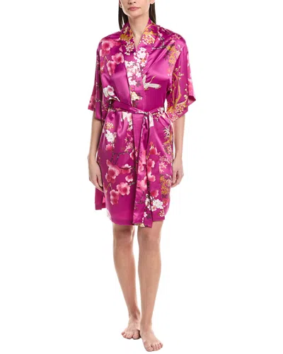 N Natori Sakura Satin Wrap In Pink