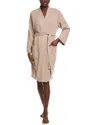 N Natori Tranquility Waffle Knit Robe In Brown