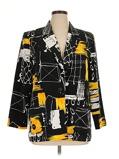 Pre-owned N Touch Blazer Jacket In Yellow