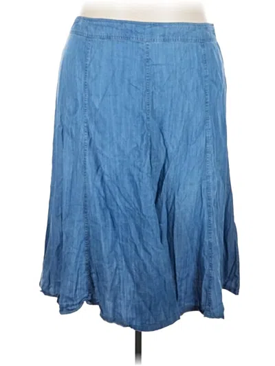 Pre-owned N Touch Casual Skirt In Blue