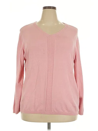 Pre-owned N Touch Pullover Sweater In Pink