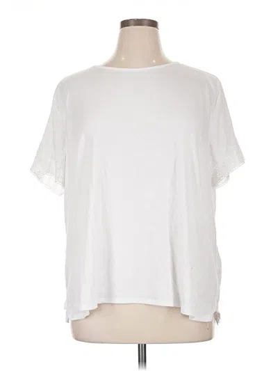 Pre-owned N Touch Short Sleeve T-shirt In White
