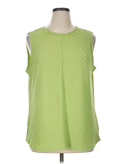 Pre-owned N Touch Sweater Vest In Green