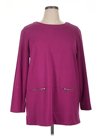 Pre-owned N Touch Sweatshirt In Purple