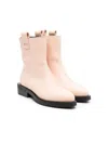 N°21 Ankle Boots With Logo Plaque In Pink